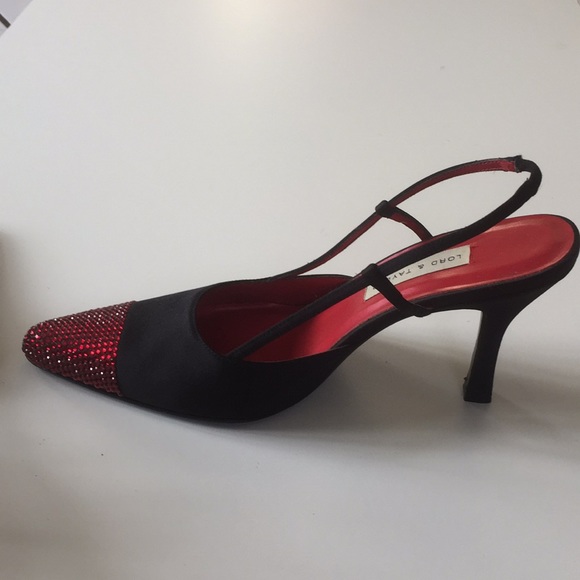 LORD & TAYLOR black heels - Picture 2 of 6